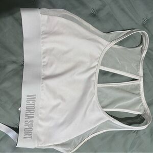 Victoria's Secret White Sports Bra